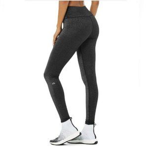 Lightly Worn: Alo Yoga High-Waist Glitter Leggings - Medium